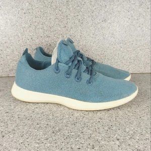 ALLBIRDS WOOL RUNNER BLUE MERINO WOOL SNEAKERS MEN'S SIZE 12